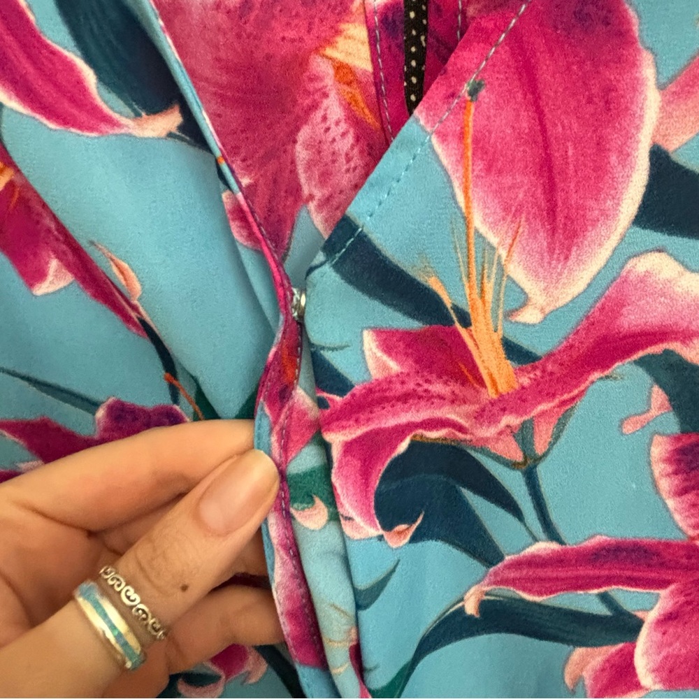 Show Me Your MuMu Riri Sea Lilies Romper EUC - Picture 7 of 12